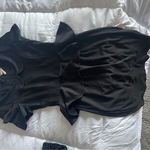 Celine Black Dress Blouse
